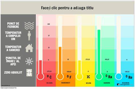 Diagramă cu cele 5 metode de măsurare a temperaturii