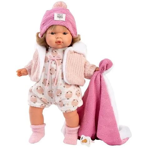 Papusa Llorens Lola imbracata in roz