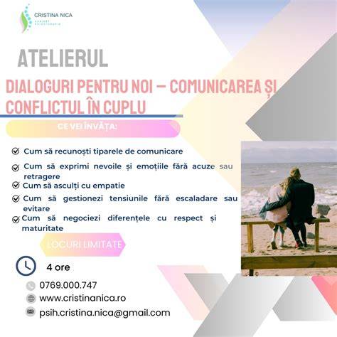 Infografic despre comunicarea empatică în cuplu