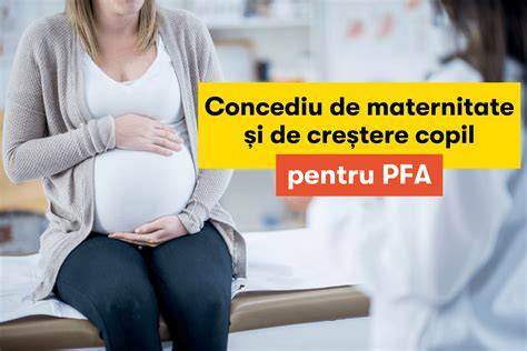 Infografic: Concediul de maternitate în linii mari (prenatal vs. postnatal) și etapele aferente