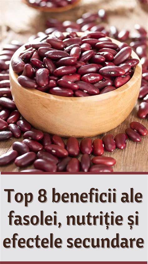 Imagine cu schemă: beneficiile fasolei și conținutul nutrițional
