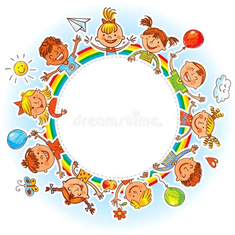 Grup de copii fericiți în spațiul unei clinici pediatrice cu atmosferă prietenoasă