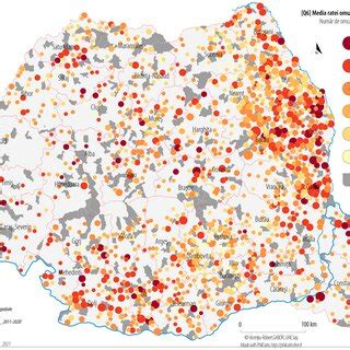 Mapa: distribuția clinică a sindromului Asherman în populație