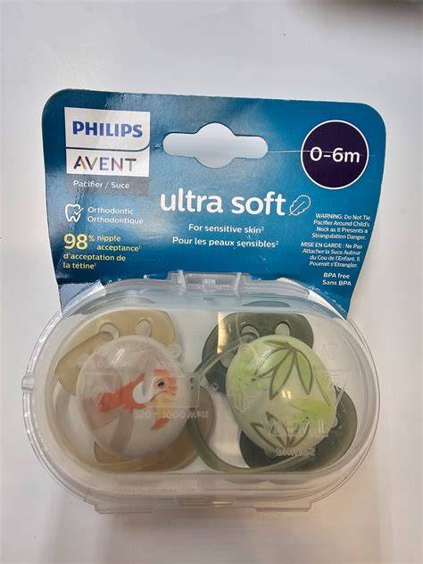 Imagini: reprezentare a suzetelor Philips Avent Ultra Soft/Ultra Air, compartiment sterilizator