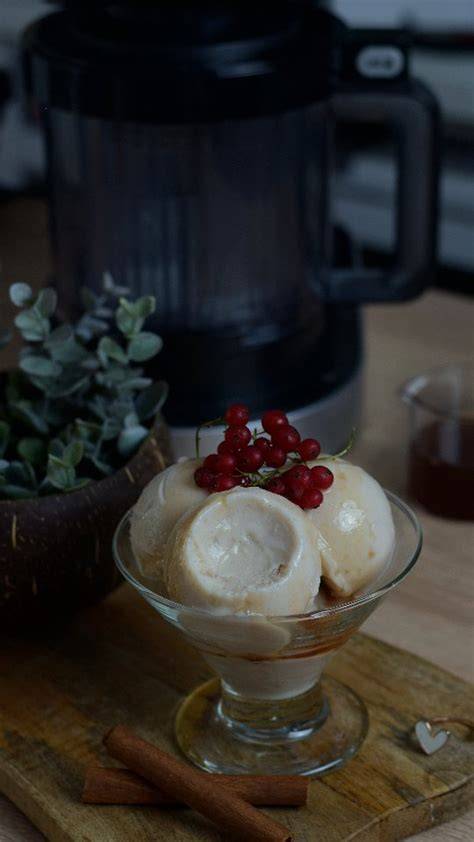 Spumă de banane - textură cremoasă în congelator