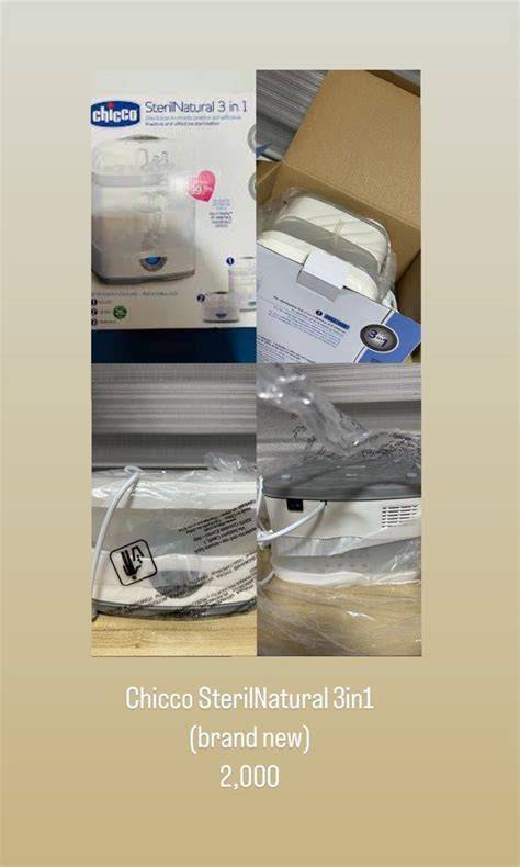 Infografic: Flux de utilizare Chicco SterilNatural 3in1 si ciclurile sale