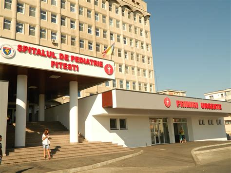Infografic: structura Spitalului de Pediatrie Pitesti, paturi, secții, servicii