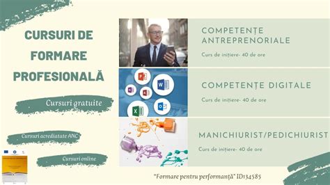 Cursuri de formare profesională pentru medici