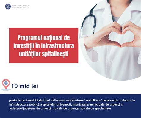 Imaginea reprezentativă a facilităților medicale și proiectelor de investiții în Pediatria Sibiu