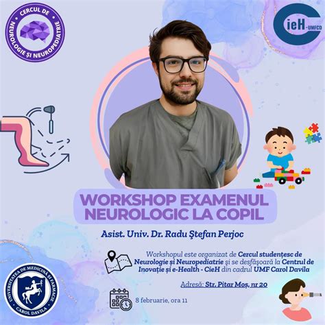 Simulare examen neurologic la copil