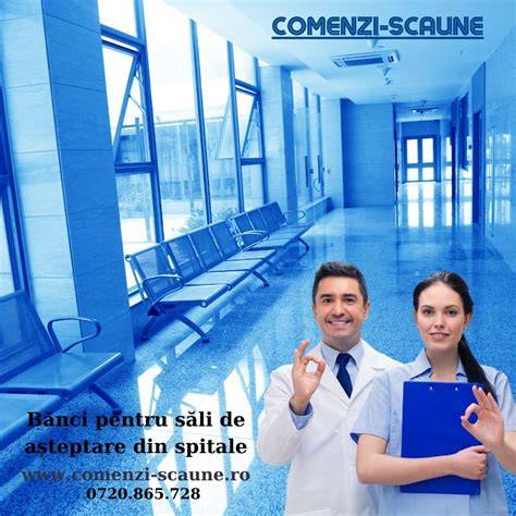 Fotografie cu interiorul Spitalului Municipal Campina, zonă de așteptare și siguranță pentru pacienți