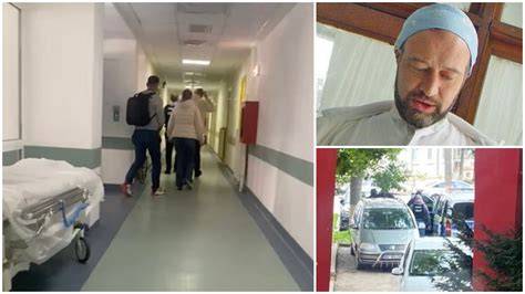 Imaginea incidentului la maternitatea din Bacău