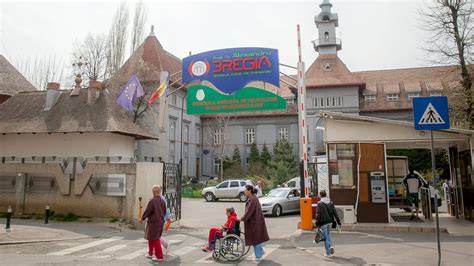 Prima imagine a spitalului în anii de început