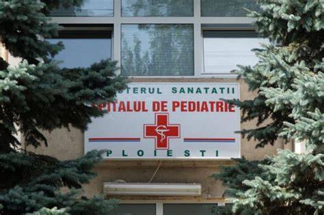 Imagine: Harta locală a Spitalului de Pediatrie Ploiești, cu indicatoare către camerele de consultații