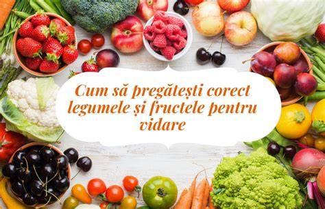 Infografica: cum sa speli corect fructele si legumele