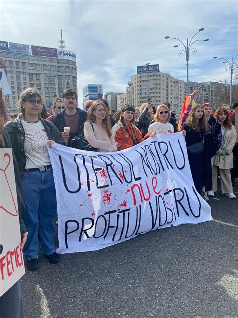 Pancarte de la protestul 