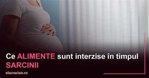 Infografic despre alimentele permise si interzise în timpul sarcinii