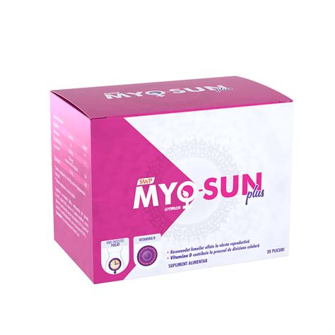 Compoziția suplimentului alimentar Myo-Sun Plus