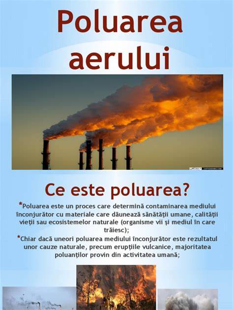 Infografic despre poluarea aerului și efectele sale asupra sarcinii