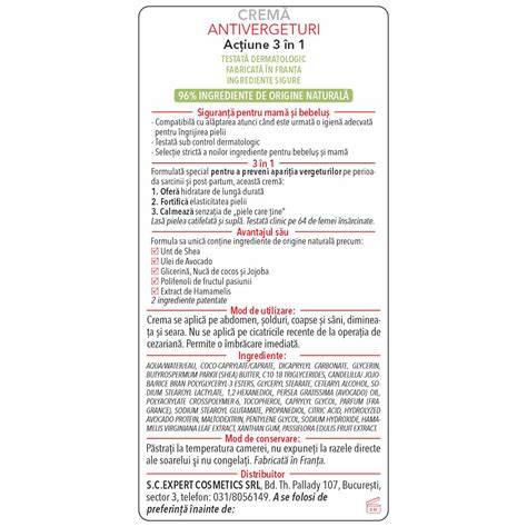 Infografic: structura serului antivergeturi Maternité, 3 în 1