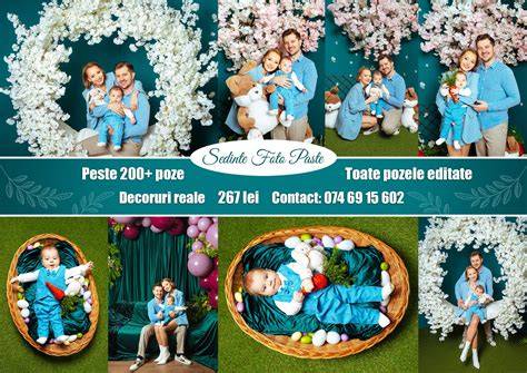 Studiu foto decoruri si setupuri 50+ decoruri pentru aniversare de 1 an