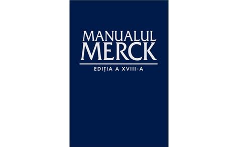 coperta manualului Merck