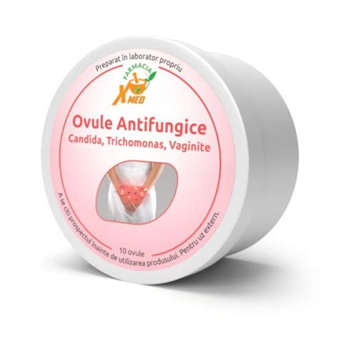 Medicamente antifungice sub formă de ovule și cremă