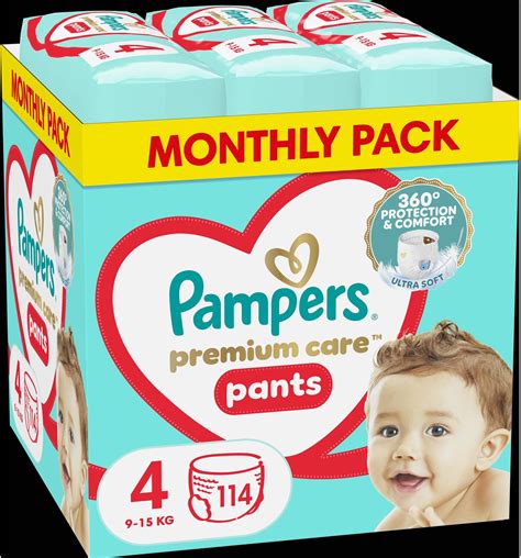 Infografic: Comparație între Pampers Premium Care Pants și alte modele Pampers