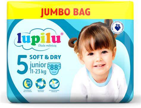 Grafic comparativ Lupilu vs Pampers (preț, absorbție, confort)