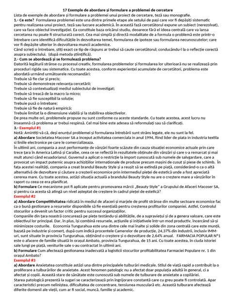 Autodiversificare - concept și exemple
