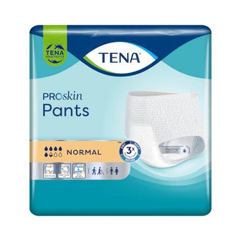 Infografic: Componentele scutecului tip chilot TENA Pants Normal, L