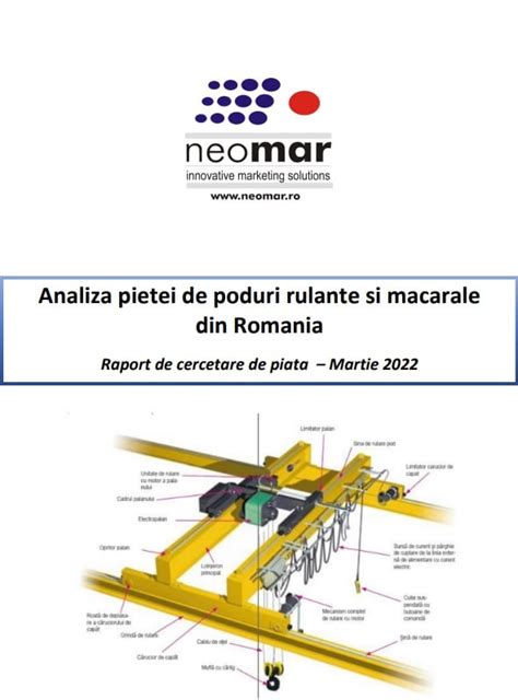 Diagrama componentelor de siguranță ale unei macarale rulante