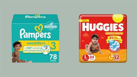 Infografic: Comparativ Pampers vs Huggies - absorbție, confort, durabilitate