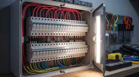 Imagine: schematică întreruperi sectoare în tabloul electric cu separator 1P