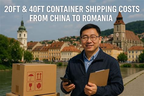 Harta rutelor principale de transport pentru containerele de 40ft din China către diferite regiuni