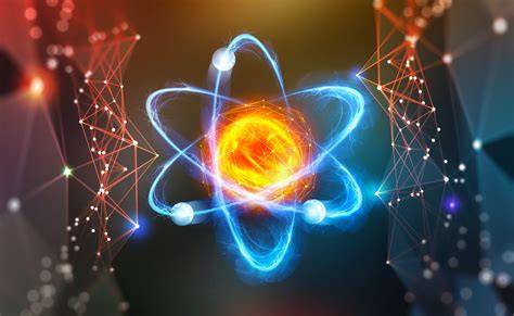 Figura 10.1 Soarele este alimentat prin fuziune nucleară în miezul său. Miezul convertește aproximativ 1038 de protoni/secundă în heliu la o temperatură de 14 milioane K. Acest proces eliberează energie sub formă de fotoni, neutrini și alte particule.