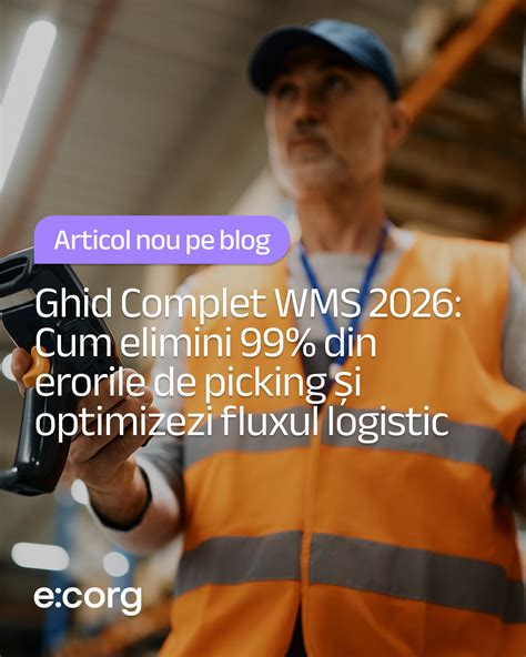 Infografic: Fluxul principal al depozitului logistic (recepție - depozitare - picking - expediere)