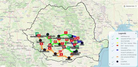 Infografic cu rutele campaniei si statiunile vizate