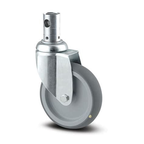 Rotile frontale pivotante EVO 125 mm - ilustrarea compatibilității cu sistemul NOVA