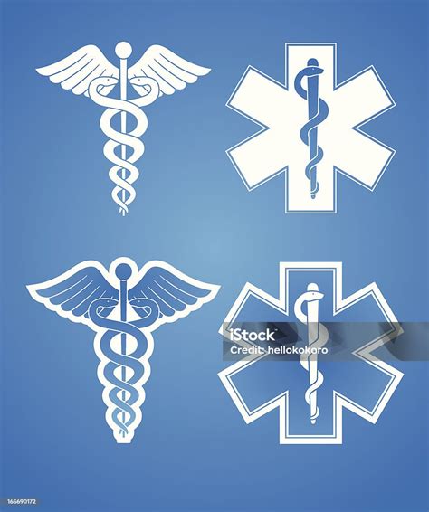 Imagine cu simboluri medicale și o femeie gânditoare