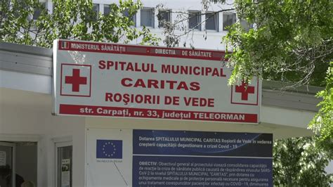 Fotografie istorică a spitalului Caritas din 1989