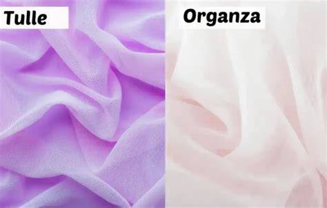 Infografic: comparații rochii tul vs organza vs bumbac