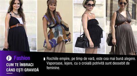 Infografic: Ghid de croieli pentru rochii gravide