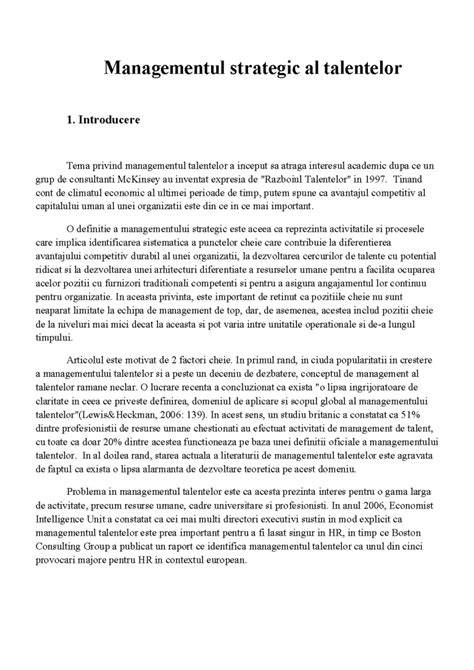 Schema de management al talentelor în echipă