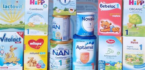 Tipuri de lapte praf pentru bebelusi