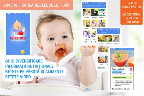 Diversificarea alimentatiei bebelusului - idei de retete rapide