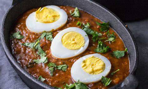 Rețetă curry cu ouă de prepeliță - fotografie exemplificativă