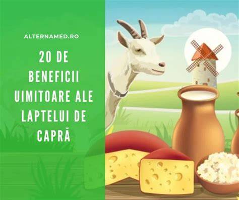 Infografic: Beneficiile laptelui de capră pentru copii