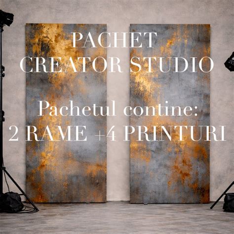 Plan de setare studio: fundaluri, wrapuri, capete moi si paleta neutră