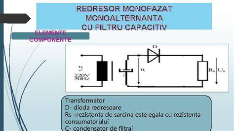 Redresor monofazat cu punct de nul și redresor în punte (diagramă)